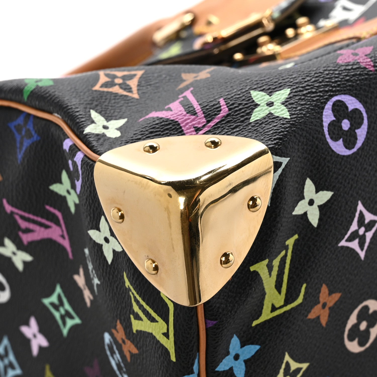 Louis Vuitton Monogram Multicolor Speedy 30 Black 8 of 12