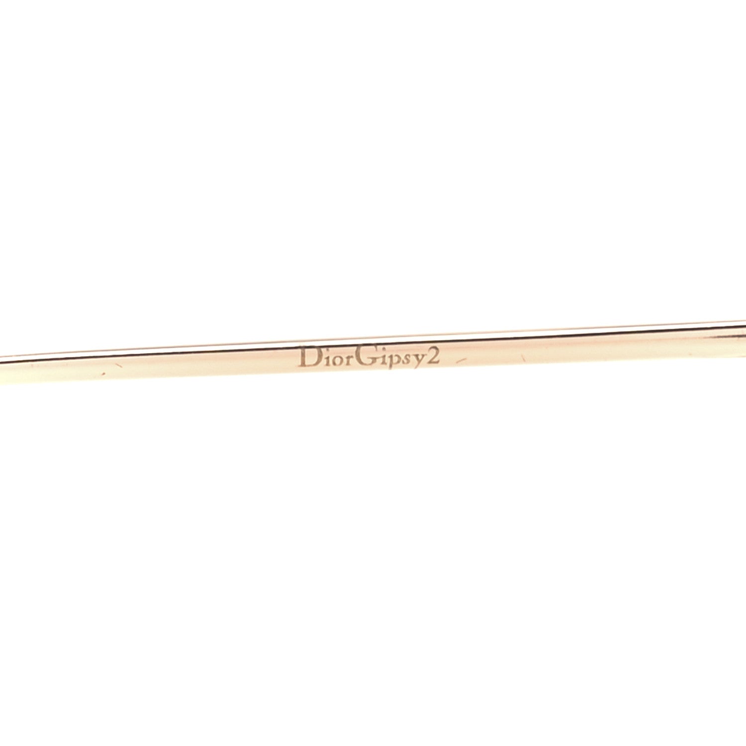 Christian Dior Metal Gipsy2 Sunglasses Gold 6 of 11