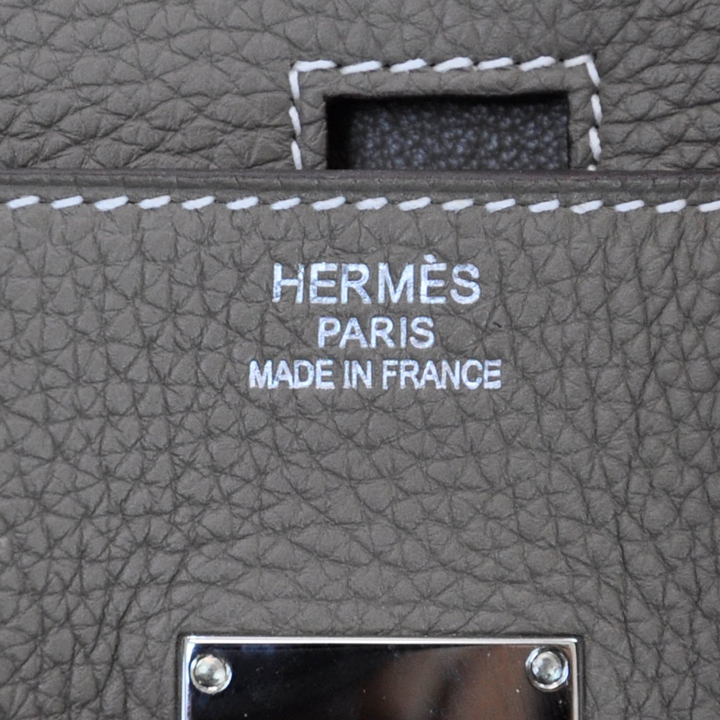 Taurillon Clemence JPG Shoulder Birkin II 42 Etoupe