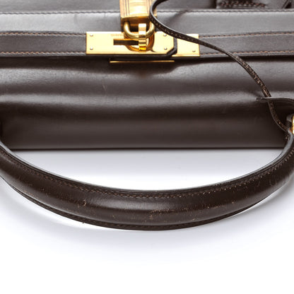 Hermes Box Kelly Sellier 32 Chocolate 11 of 30