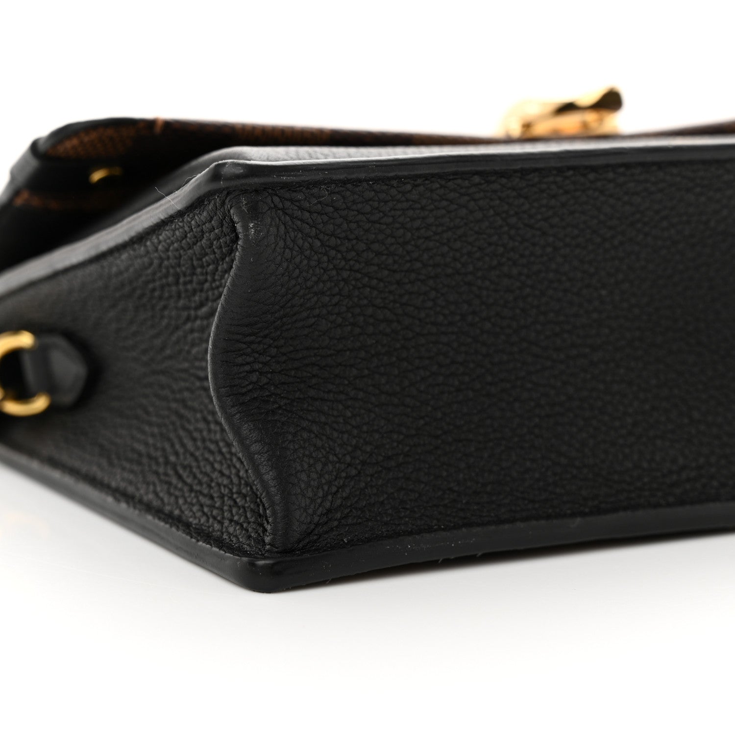 Louis Vuitton Damier Ebene Vavin Chain Wallet Black 8 of 14