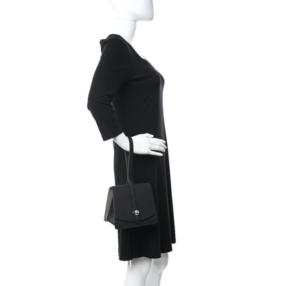 Moynat Carat Calfskin Madeleine Clutch Black 2 of 10