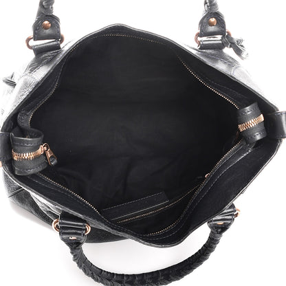 Balenciaga Agneau Giant 12 Rose Gold Hardware Velo Anthracite 7 of 9