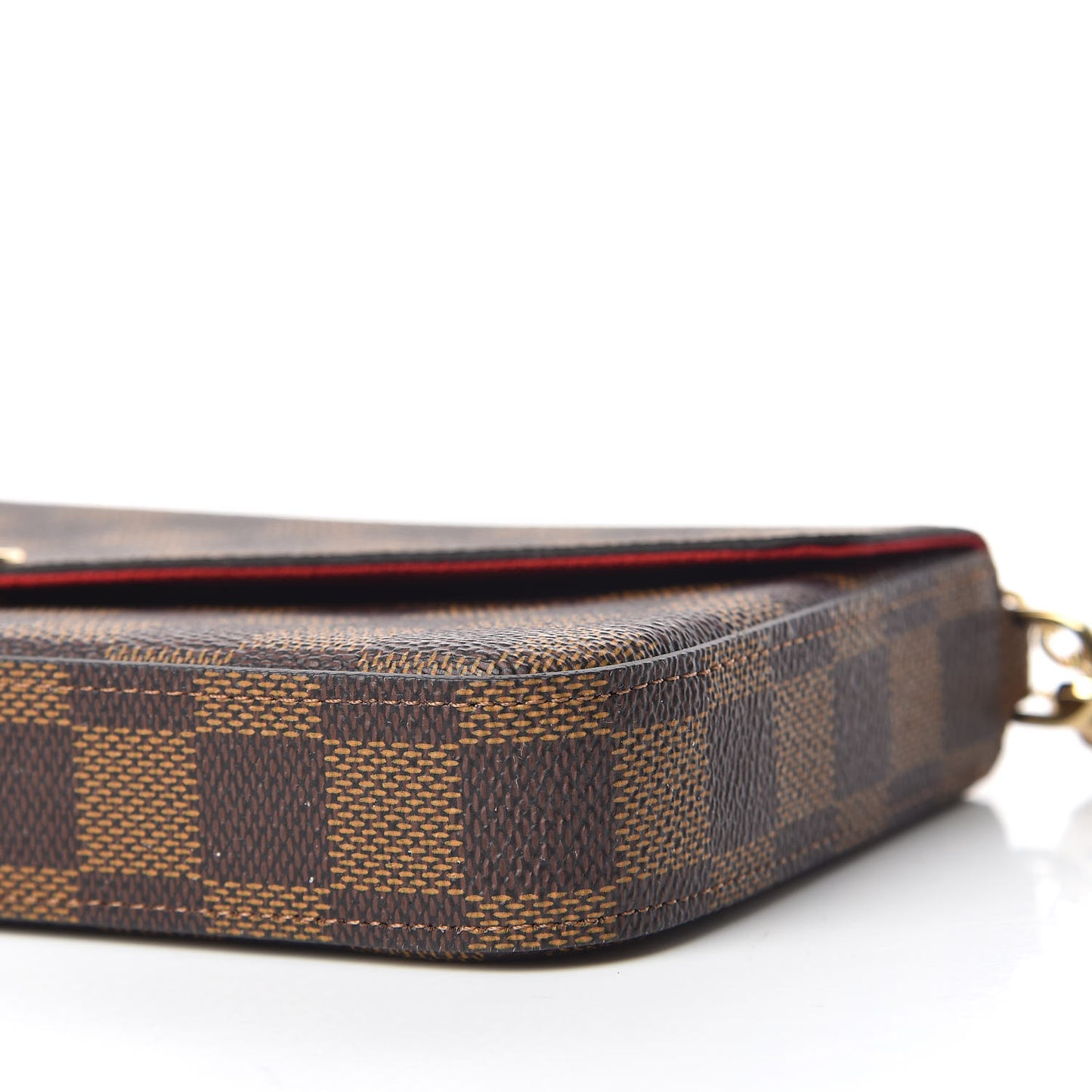 Damier Ebene Pochette Felicie Chain Wallet