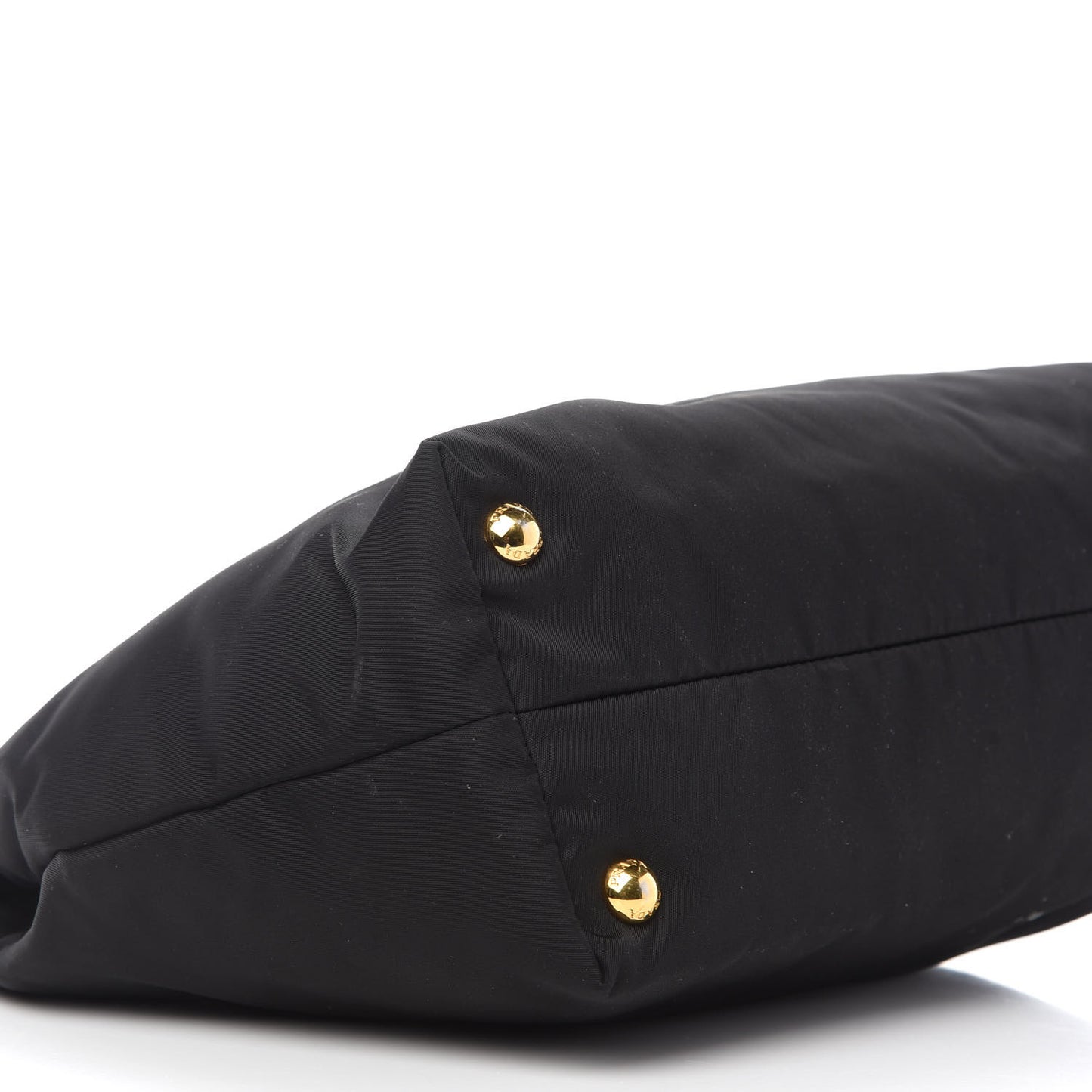Tessuto Nylon Soft Calf Tote Black
