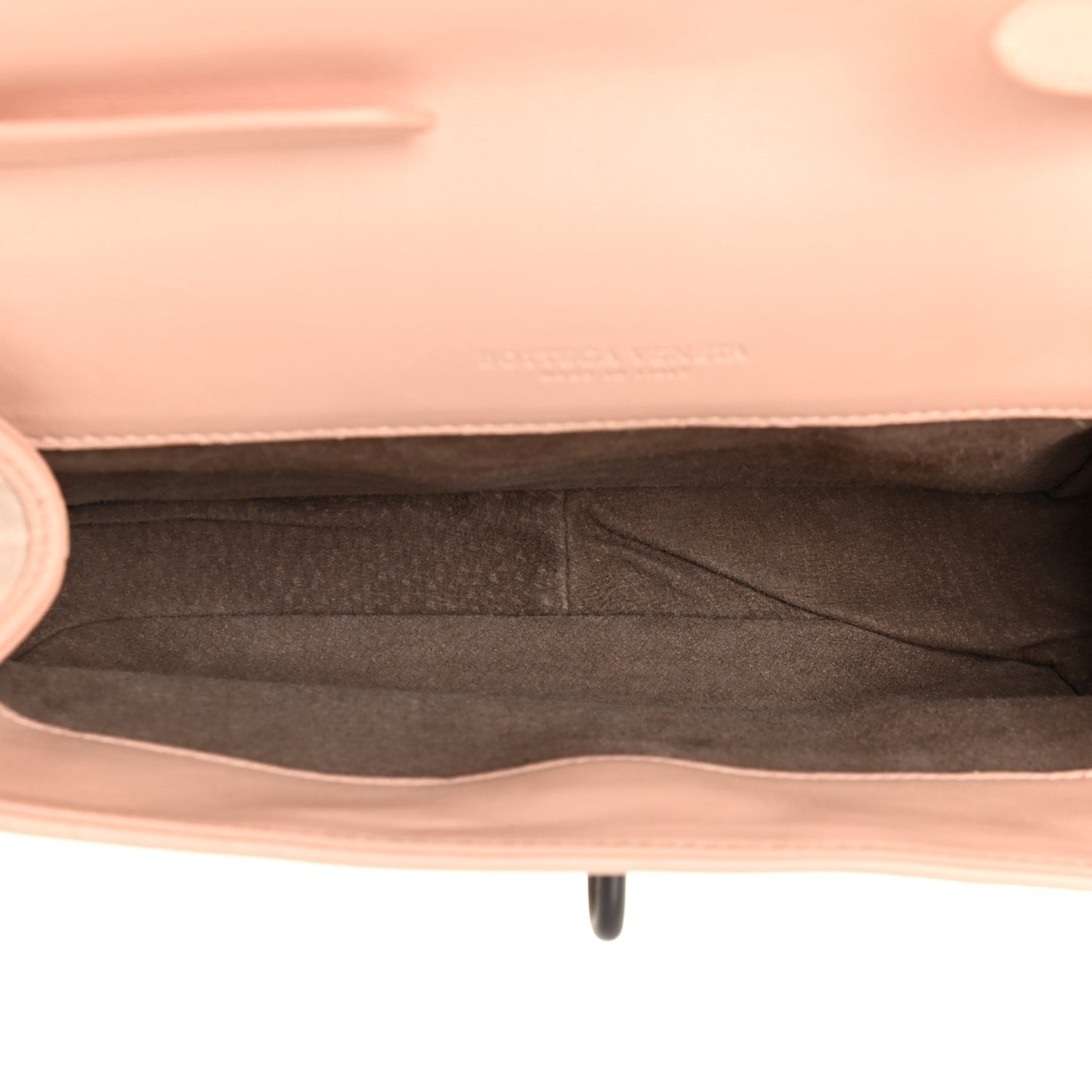 Nappa Intrecciato Canvas Safari Flap Shoulder Bag Flamingo