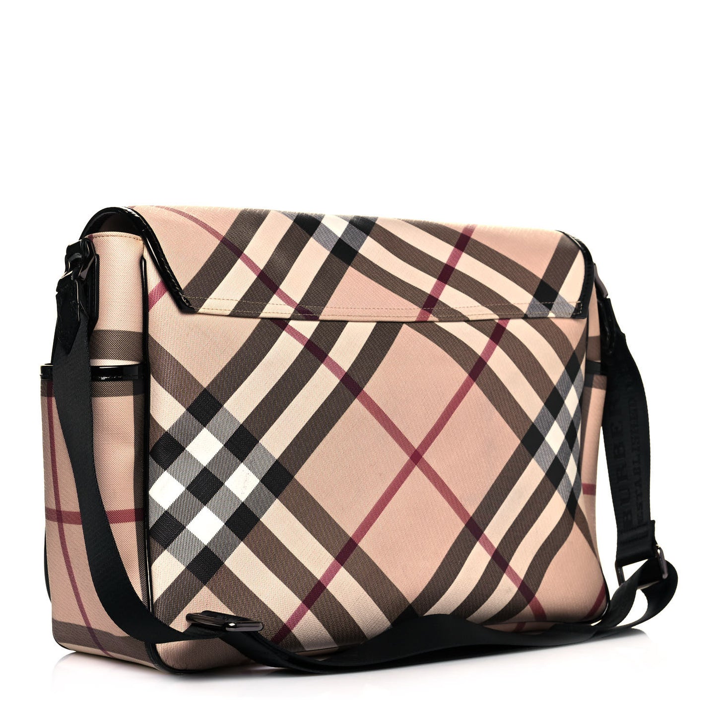 Nova Check Diaper Messenger Bag