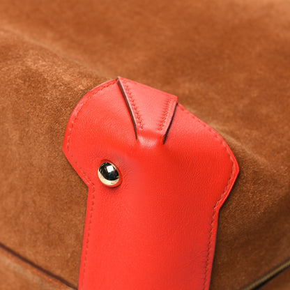 Hermes Veau Doblis Swift Maxibox 37 Chamois Capucine 11 of 13