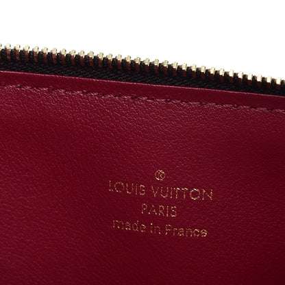Louis Vuitton Monogram Felicie Chain Wallet Zippered Insert Fuchsia 6 of 6