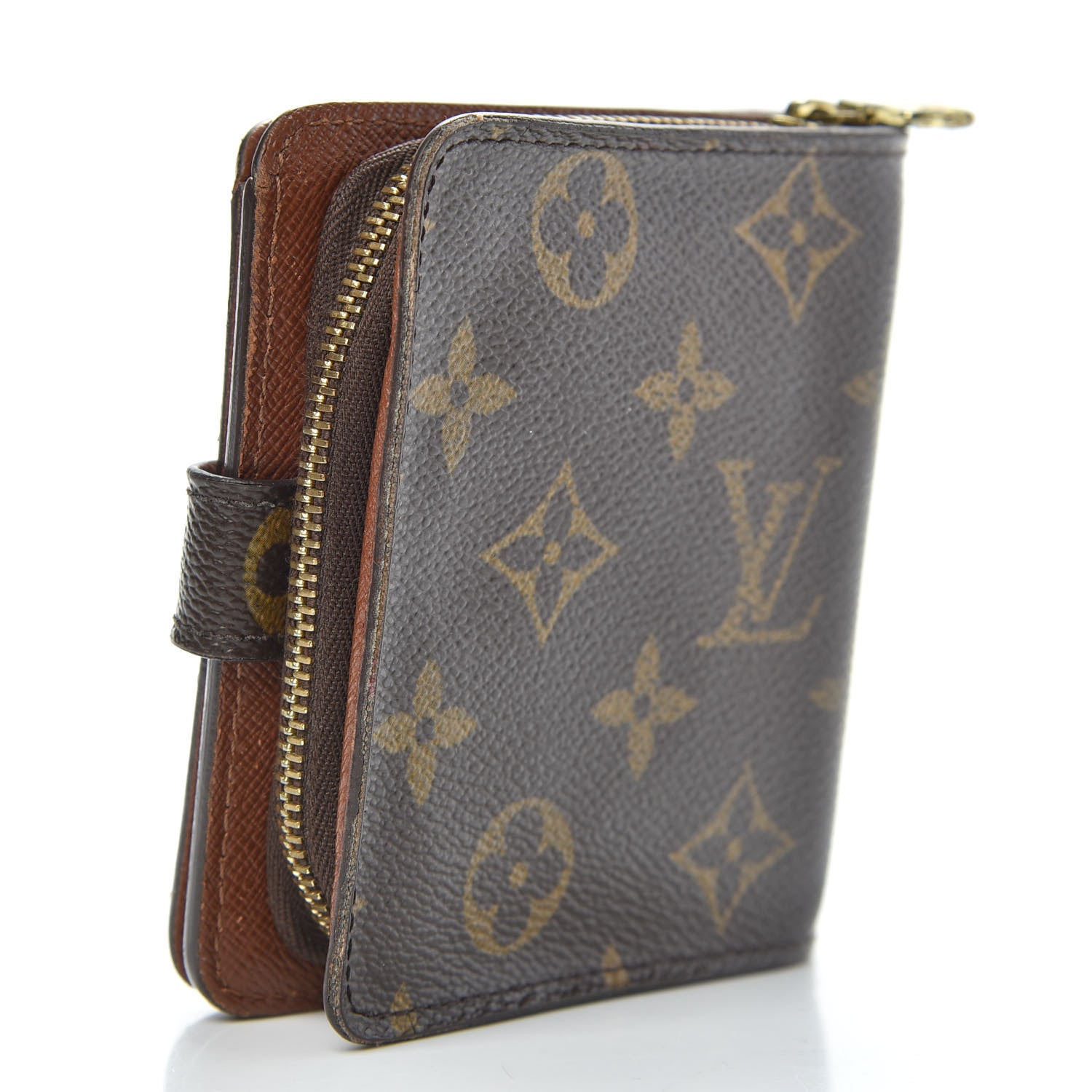 Louis Vuitton Monogram Compact Zippe Zipped Wallet 3 of 13