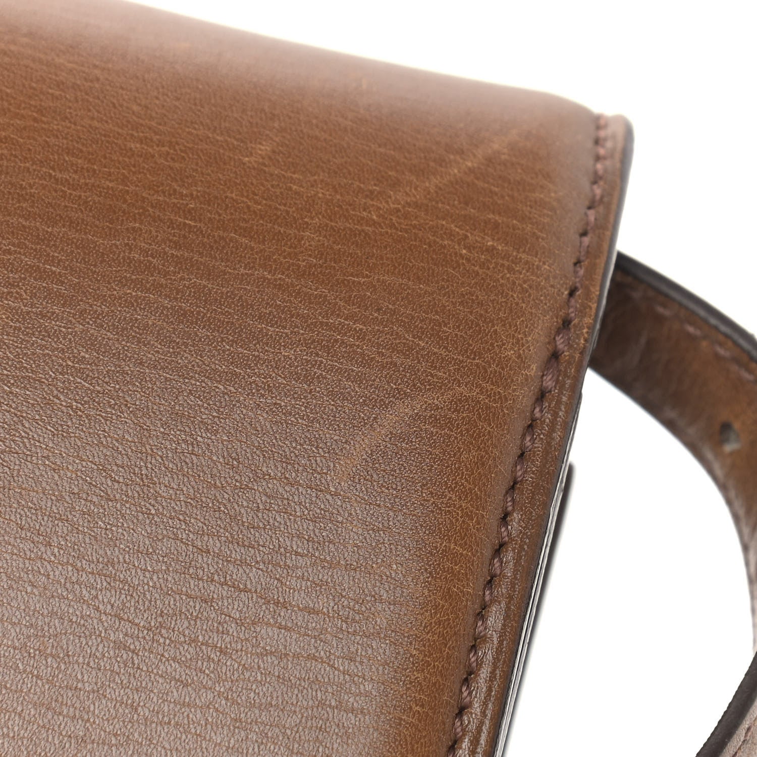 Celine Box Calfskin Medium Classic Box Flap Bag Camel 12 of 18