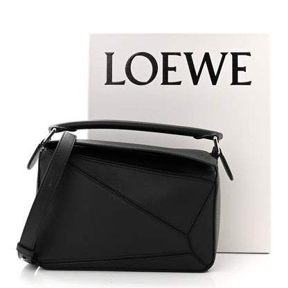 Loewe Calfskin Small Puzzle Bag Black 10 of 10
