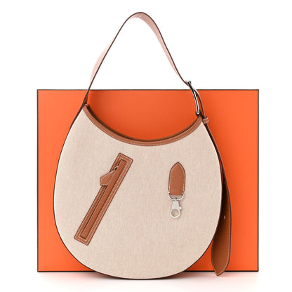 Hermes Canvas Swift Arcon Beige Gold 11 of 11