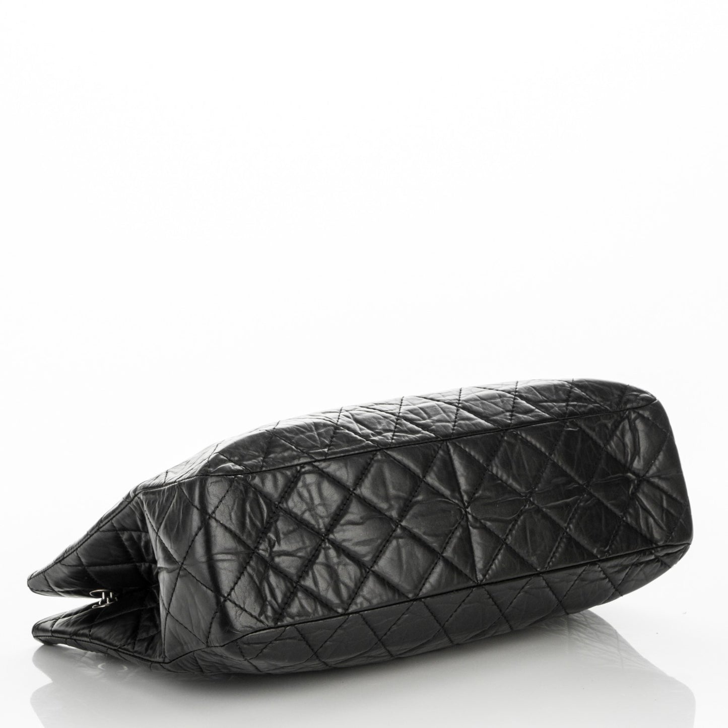 Aged Calfskin Reissue 2.55 Tote Black