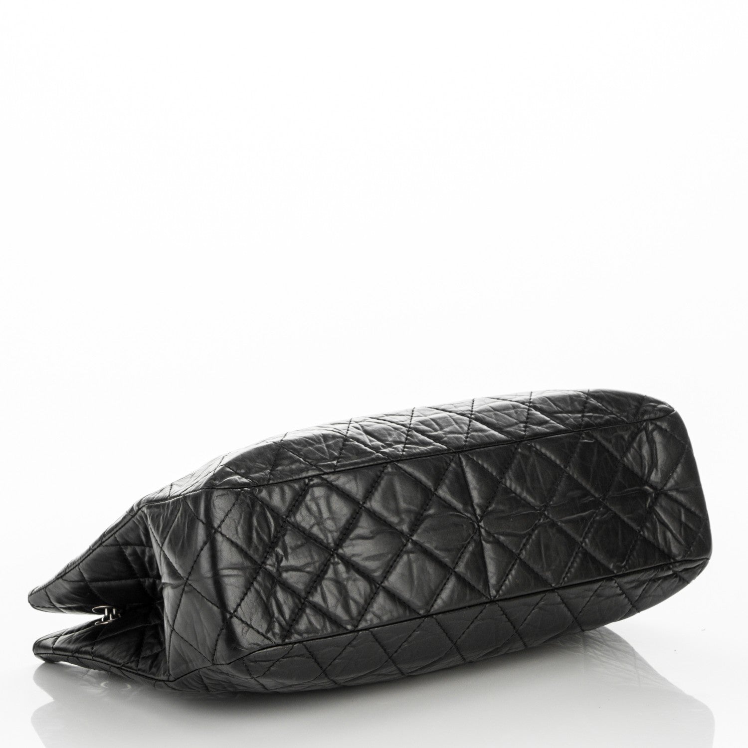 Chanel Aged Calfskin Reissue 2.55 Tote Black 4 of 7