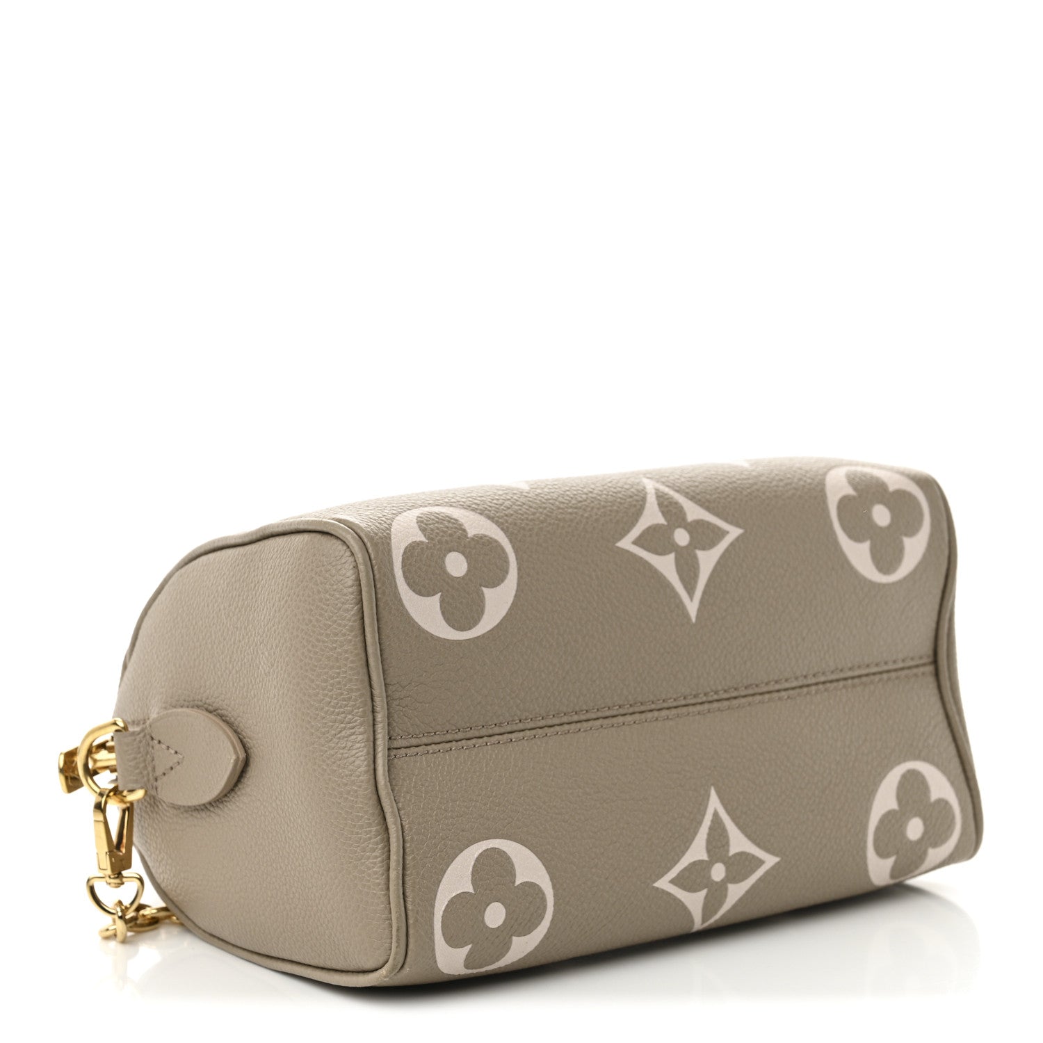 Louis Vuitton Empreinte Monogram Giant Speedy Bandouliere 20 Creme Beige 4 of 9