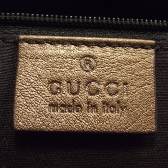 Gucci Metallic Monogram Large Sukey Bronze 9 of 11
