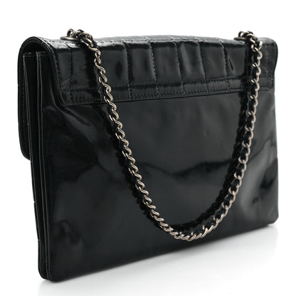 Chanel Patent Chocolate Bar Reissue Single Flap Black 3 of 13