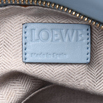 Loewe Calfskin Small Puzzle Bag Aqua 7 of 25