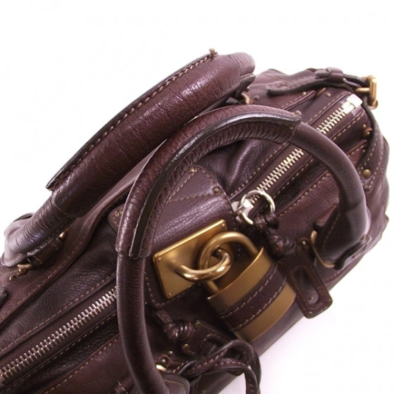 Chloe Leather PADDINGTON Brown 6 of 17