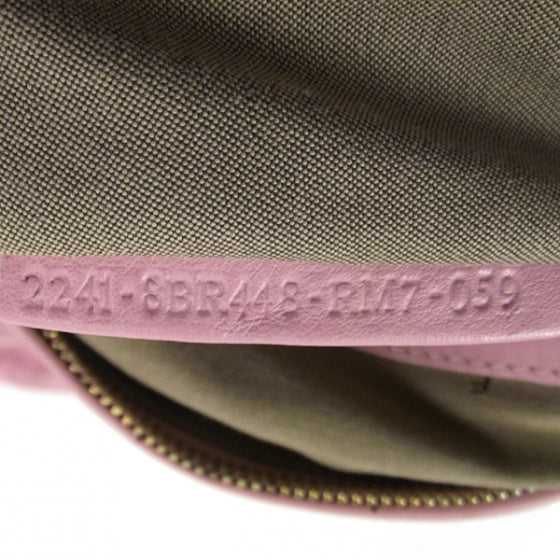 Fendi Calfskin Perforated Chef Hobo Pink 10 of 13