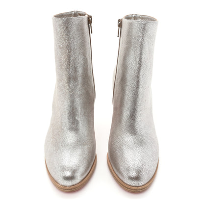 Christian Louboutin Kid Lame Washed Adox 85 Ankle Boots 38 Roche Grezzo Saponat 2 of 7