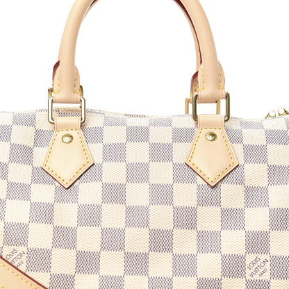 Louis Vuitton Damier Azur Speedy Bandouliere 25 9 of 9