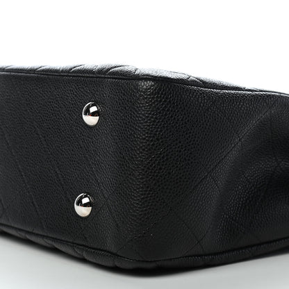 Chanel Caviar Quilted Flap Tote Black 9 of 9