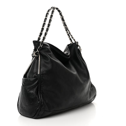 Chanel Lambskin Large Ultimate Soft Tote Black 3 of 12