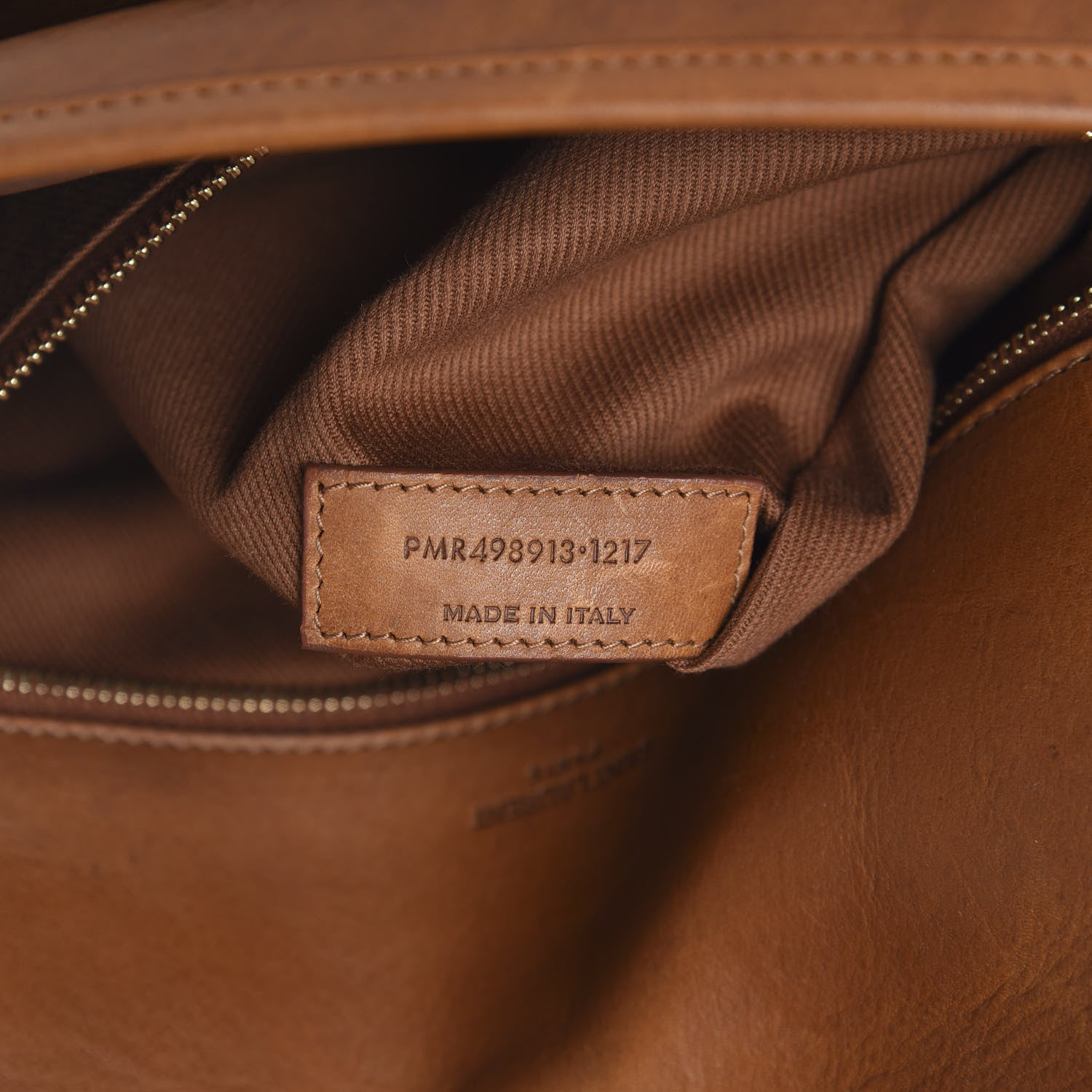 Saint Laurent Calfskin Monogram Medium Niki Chain Satchel Cognac 6 of 15