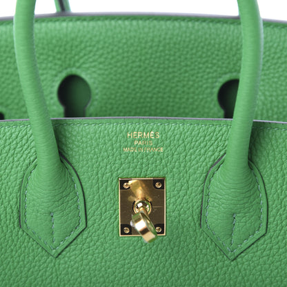 Hermes Togo Birkin 25 Bambou 5 of 10