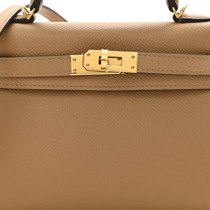 Hermes Epsom Mini Kelly Sellier 20 Chai 8 of 11