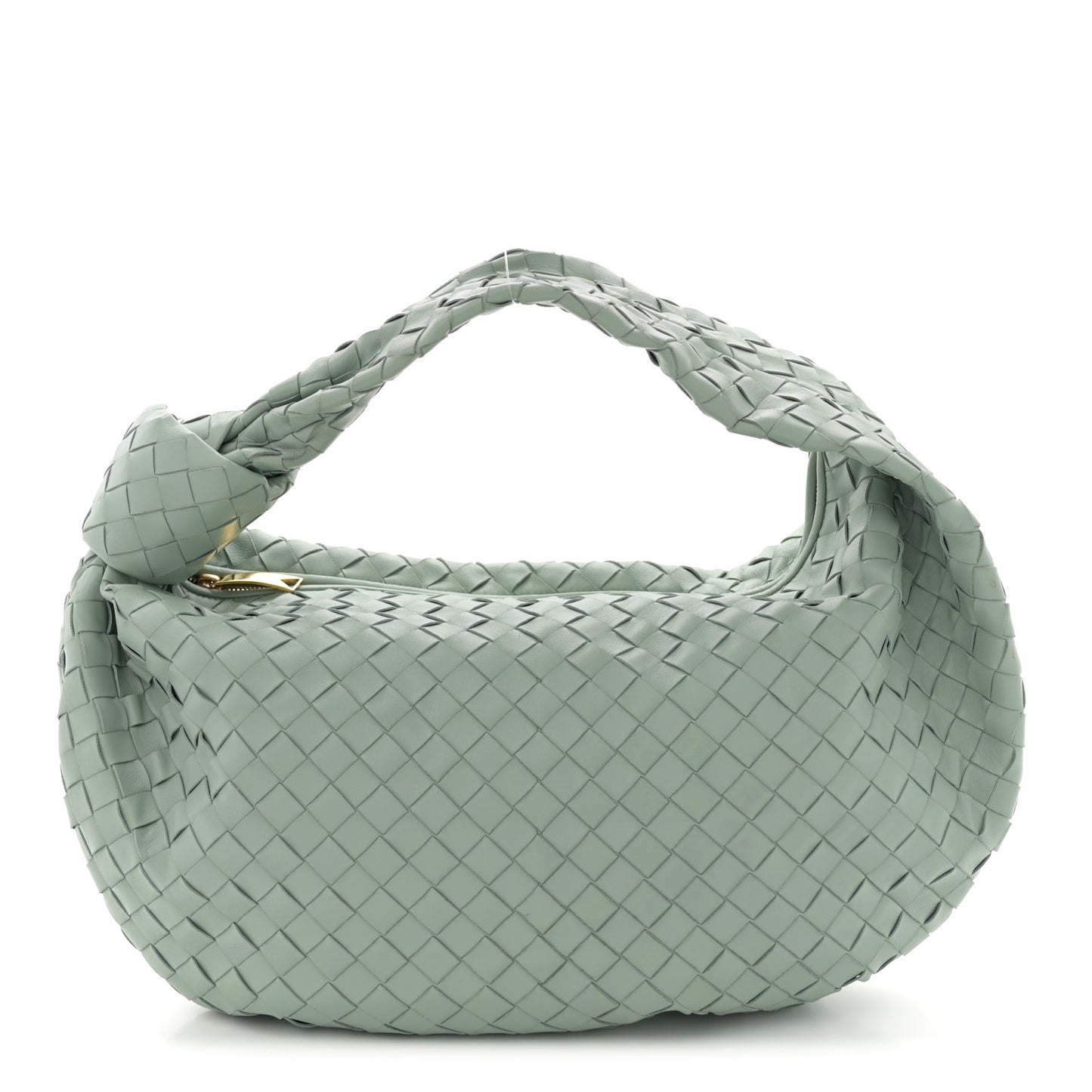 Nappa Intrecciato Small Jodie New Sauge