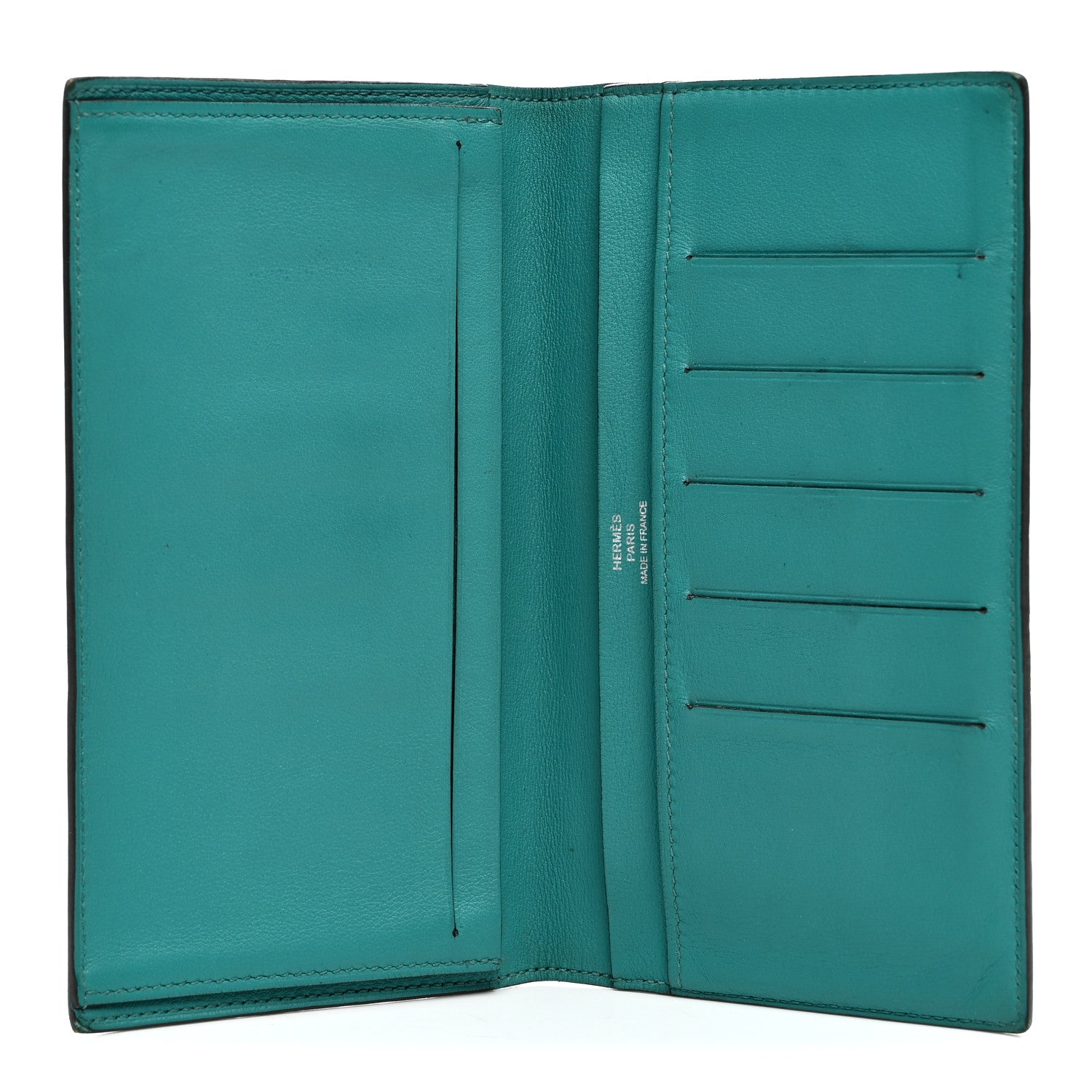 Hermes Swift Citizen Twill Long Combined Wallet Vert Verone 5 of 9