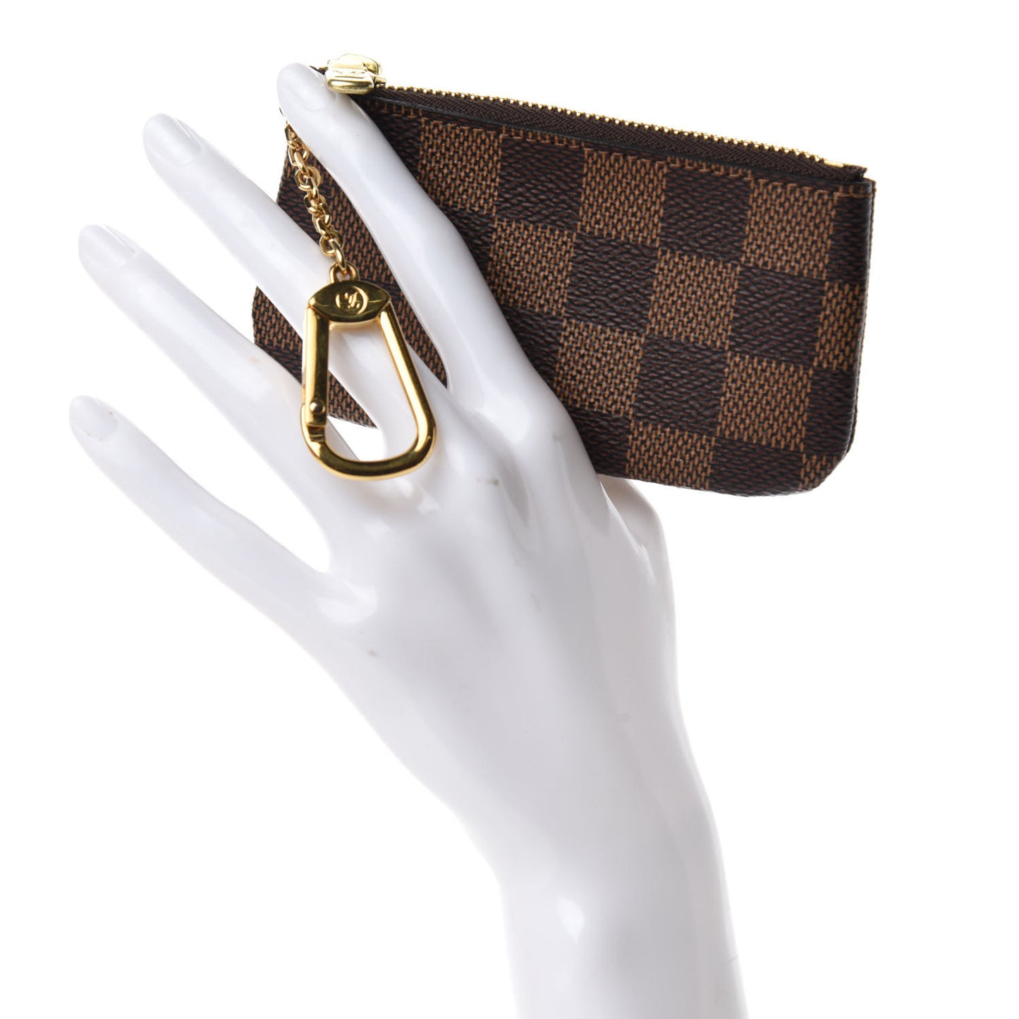 Damier Ebene Key Pouch