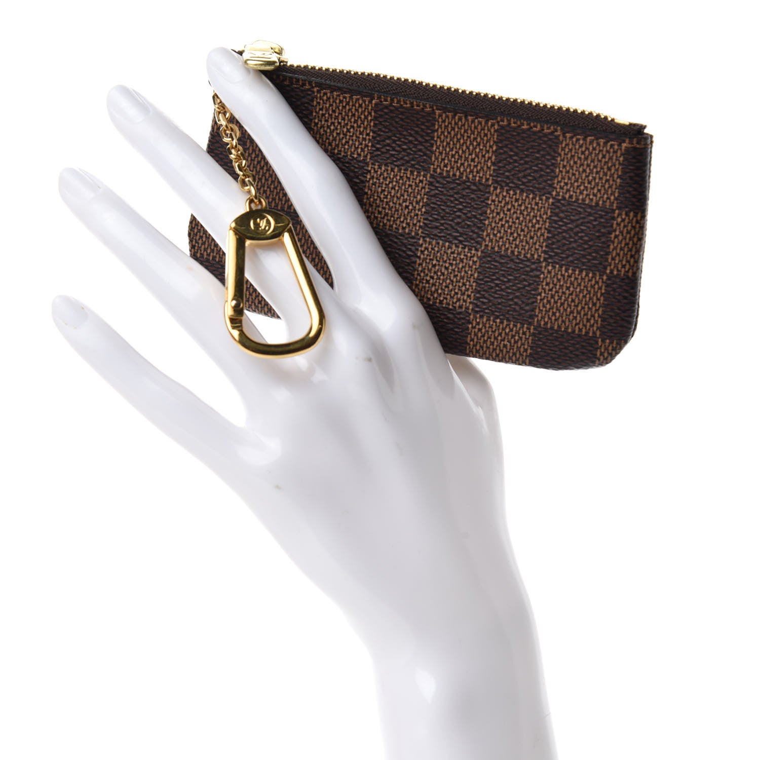 Louis Vuitton Damier Ebene Key Pouch 2 of 7