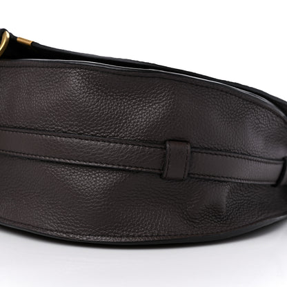Chloe Grained Calfskin Medium Marcie Saddle Bag Bold Brown 9 of 9