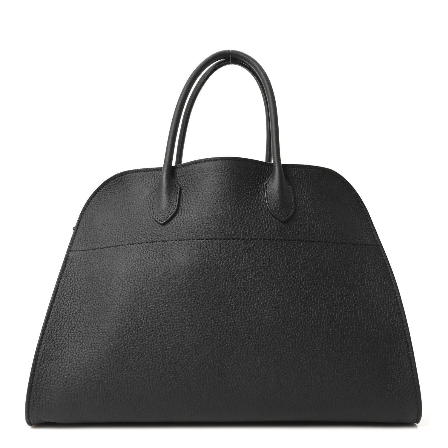 The Row Matte Grained Calfskin Soft Margaux 15 Black 1 of 9
