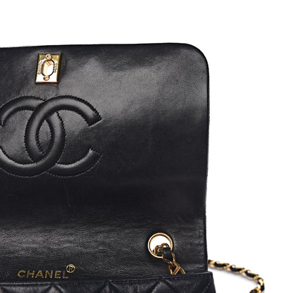 Chanel Lambskin Quilted Small Single Flap Black 9 of 25