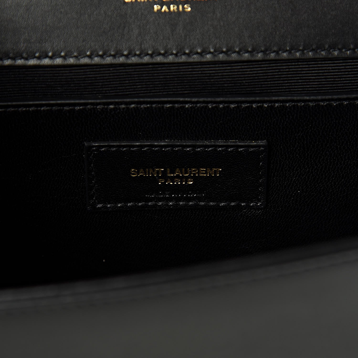 Saint Laurent Calfskin Medium Monogram Kate Satchel Black Multicolor 7 of 11