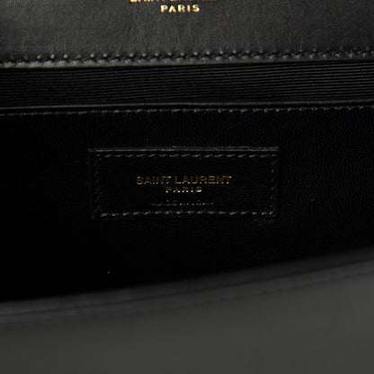 Saint Laurent Calfskin Medium Monogram Kate Satchel Black Multicolor 7 of 11