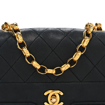 Chanel Lambskin Quilted Mini Bijoux Diana Flap Black 9 of 12
