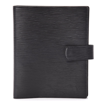 Louis Vuitton Epi Large Ring Agenda Black 1 of 10