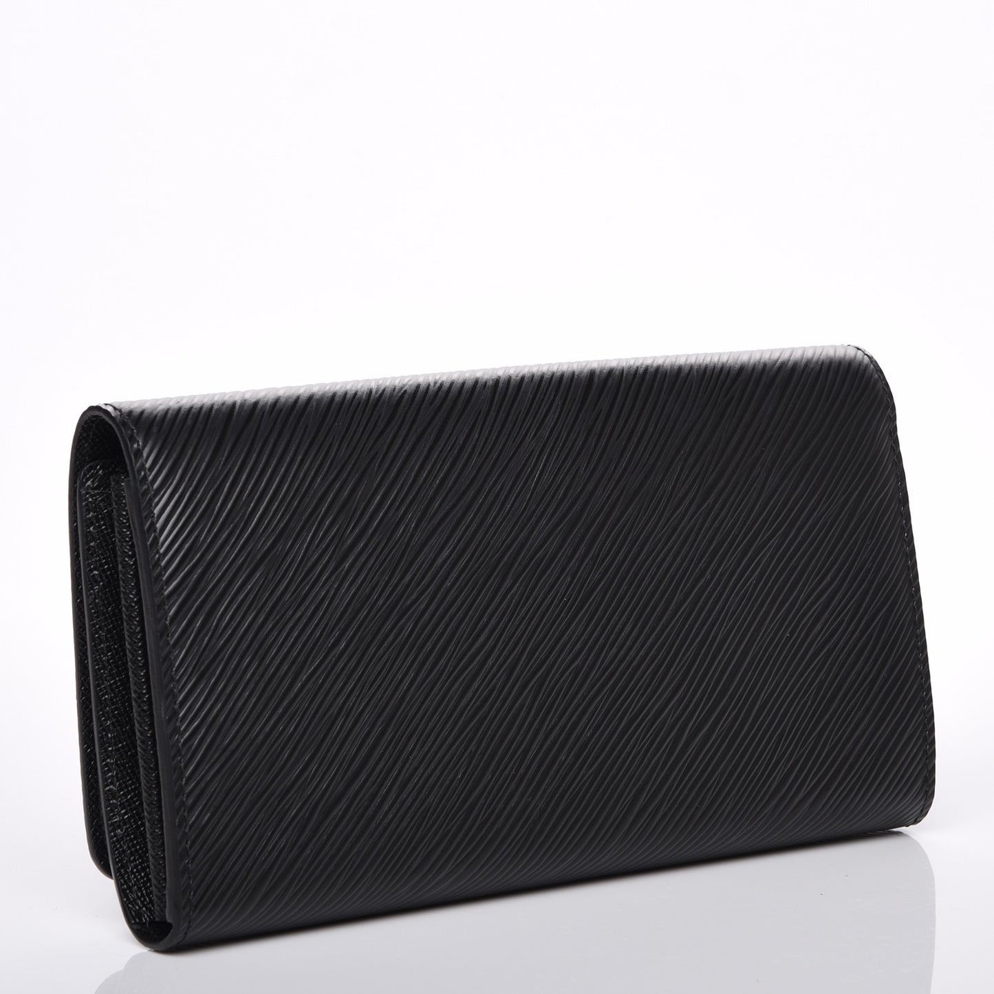 Epi Mechanical Flowers Twist Wallet Black