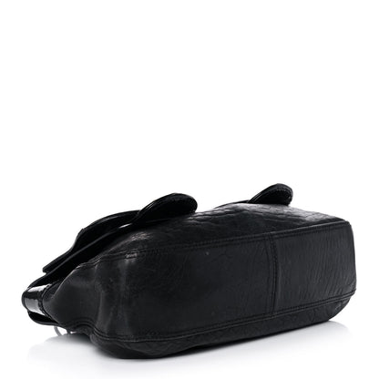 Fendi Nappa Patent B Bag Black 4 of 14