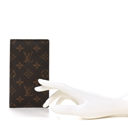 Louis Vuitton Monogram Checkbook Holder Case Wallet 2 of 7