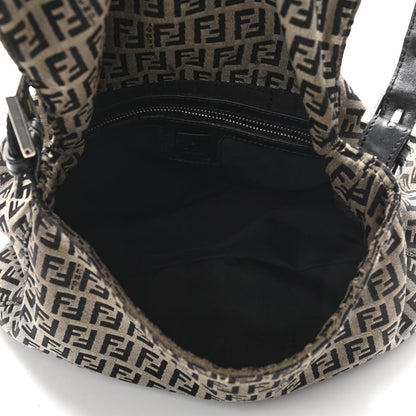 Fendi Zucchino Mama Baguette Dark Brown 5 of 11