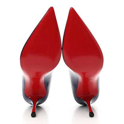 Christian Louboutin Patent So Kate 100 Pumps 36 China Blue 5 of 8