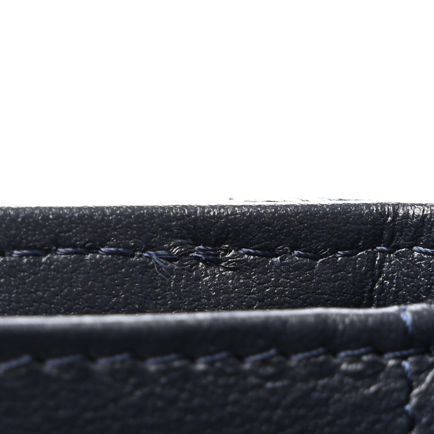 Chanel Caviar Quilted Compact Flap Wallet Navy 11 of 16
