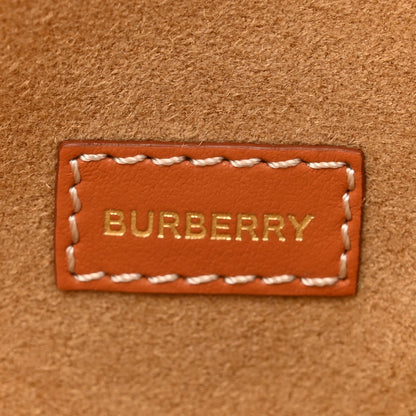 Burberry Canvas Calfskin Pocket Crossbody Bag Tan 6 of 10